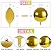Acoavo 22 Inch Metallic Silver Balloons Pack of 6 Big 4D Round 360 Degree Foil Mylar Balloons for Baby Shower Gender Reveal Wedding Birthday Engagement Bachelorette Party Graduation Decorations - Image 2