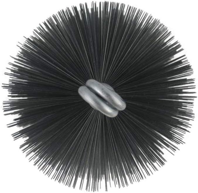 Oswald Supply Trash Chute Door Supply Round Furnace Boiler Tube Brush Head Double Spiral with Loop (Wire, 2.25 Inch Diameter for 2.5 Inch Tubes) - Image 2