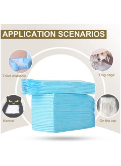BLOOMING TIME 40pc Portable Ultra-Absorbent Disposable Dog Training Pee Pads (60x60cm)  - Image 3