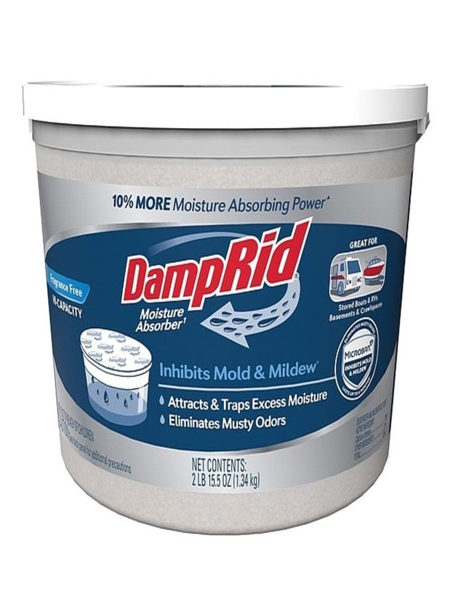 WM Barr Damp Rid Fg50t 2 Lb Frangrance Free Hi-Capacity Moisture Absorbers - Image 1