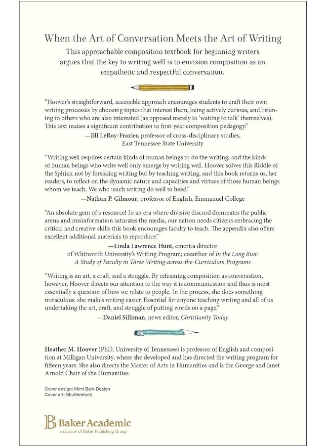 Composition as Conversation - Seven Virtues for Effective Writing  - Image 2