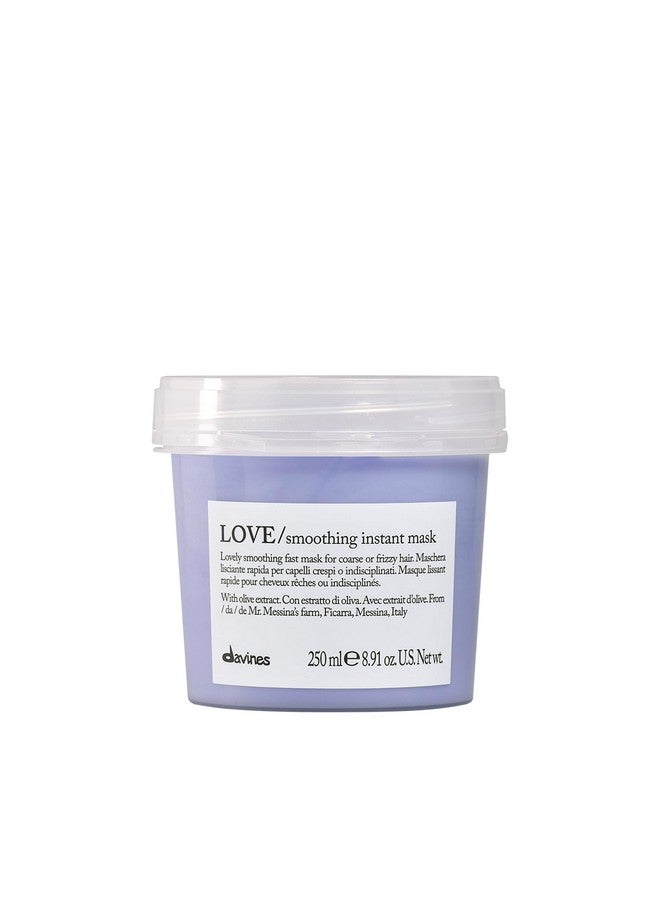 Davines LOVE Smoothing Instant Mask, Anti-Frizz Action for Sleek and Smooth Results, 1 Count, 8.45 fl. oz. - Image 1