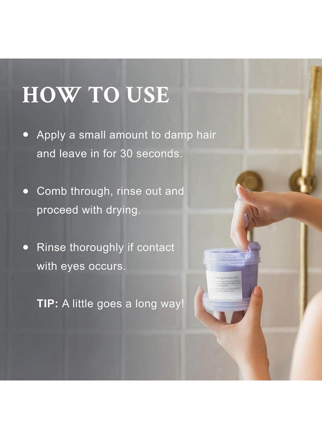 Davines LOVE Smoothing Instant Mask, Anti-Frizz Action for Sleek and Smooth Results, 1 Count, 8.45 fl. oz. - Image 4