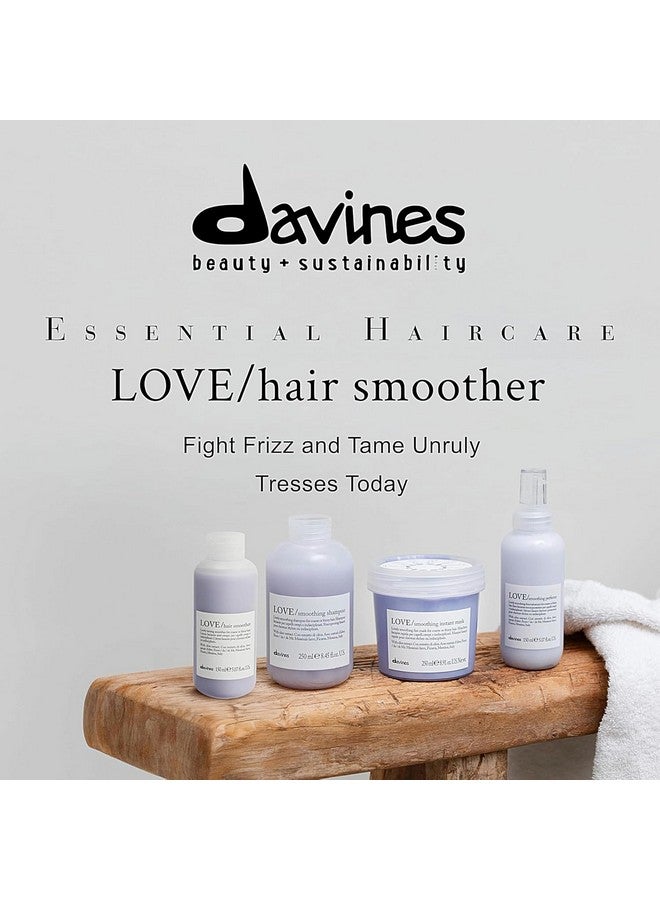 Davines LOVE Smoothing Instant Mask, Anti-Frizz Action for Sleek and Smooth Results, 1 Count, 8.45 fl. oz. - Image 3