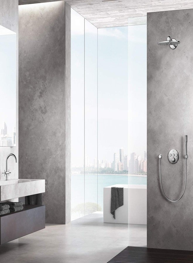 Grohe جروهي 26465000 سينا ستك دش يدوي 1.75 جالون في الدقيقة، كروم - Image 4