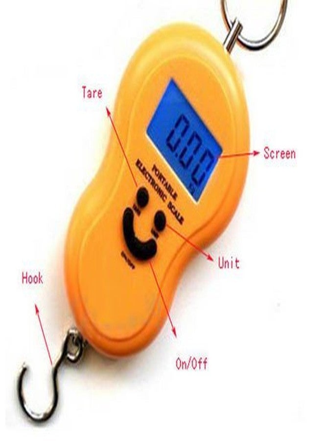 Drake® Portable Electronic Luggage LCD Weighing Scale 40kg (Color May Vary). - Image 3