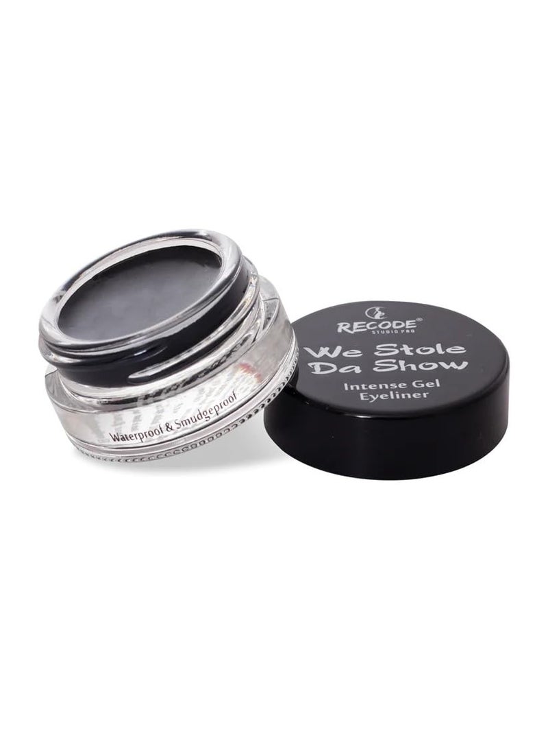 Recode Gel Eyeliner  We Stole Da Show  Black  5 Gms - Image 3