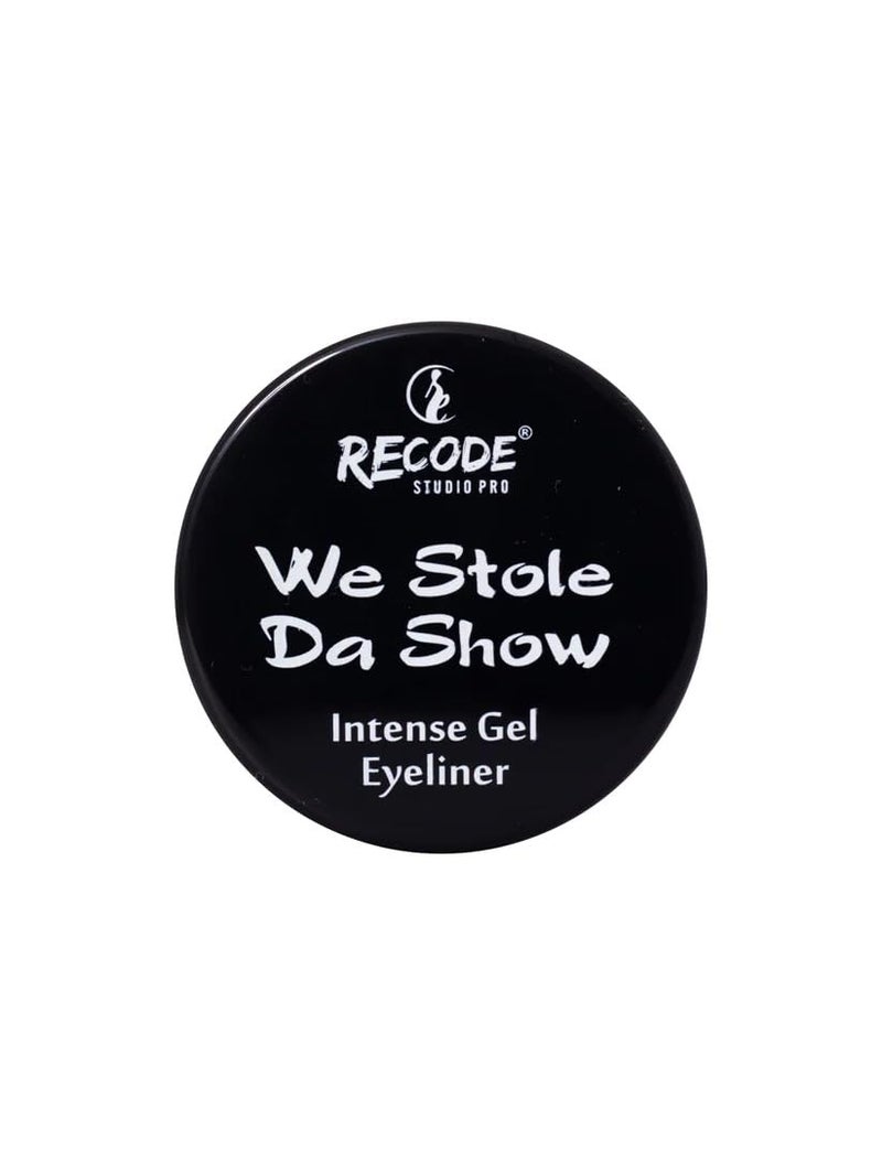 Recode Gel Eyeliner  We Stole Da Show  Black  5 Gms - Image 4
