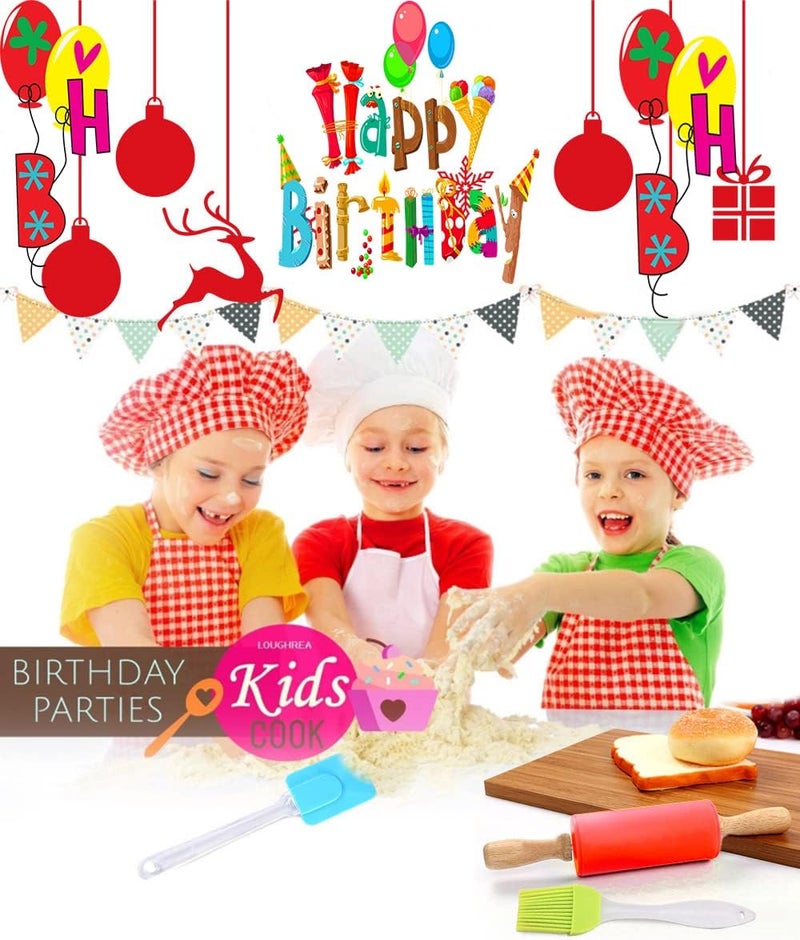 IELEK Real Baking Set Pastry Cooking Kit Supplies Includes Apron,Chef Hat,Oven Mitt,Rolling Pin,Real Baking Tools and Recipes Great Gift for Curious Beginners - Image 5