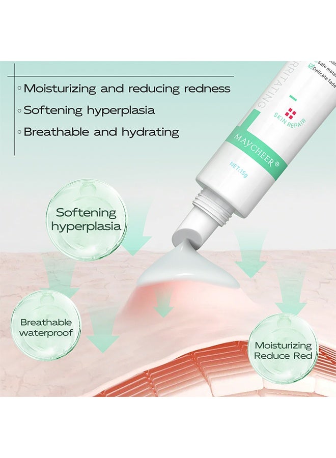 مايتشير كريم إزالة الندبات ، للبشرة ، كريم لتخفيف الندبات ، لعلاج الندبات الجراحية على الوجه يعالج مزيل الندبات القديمة والجديدة يقلل من ظهور الندبات من 15 جرام - Image 2