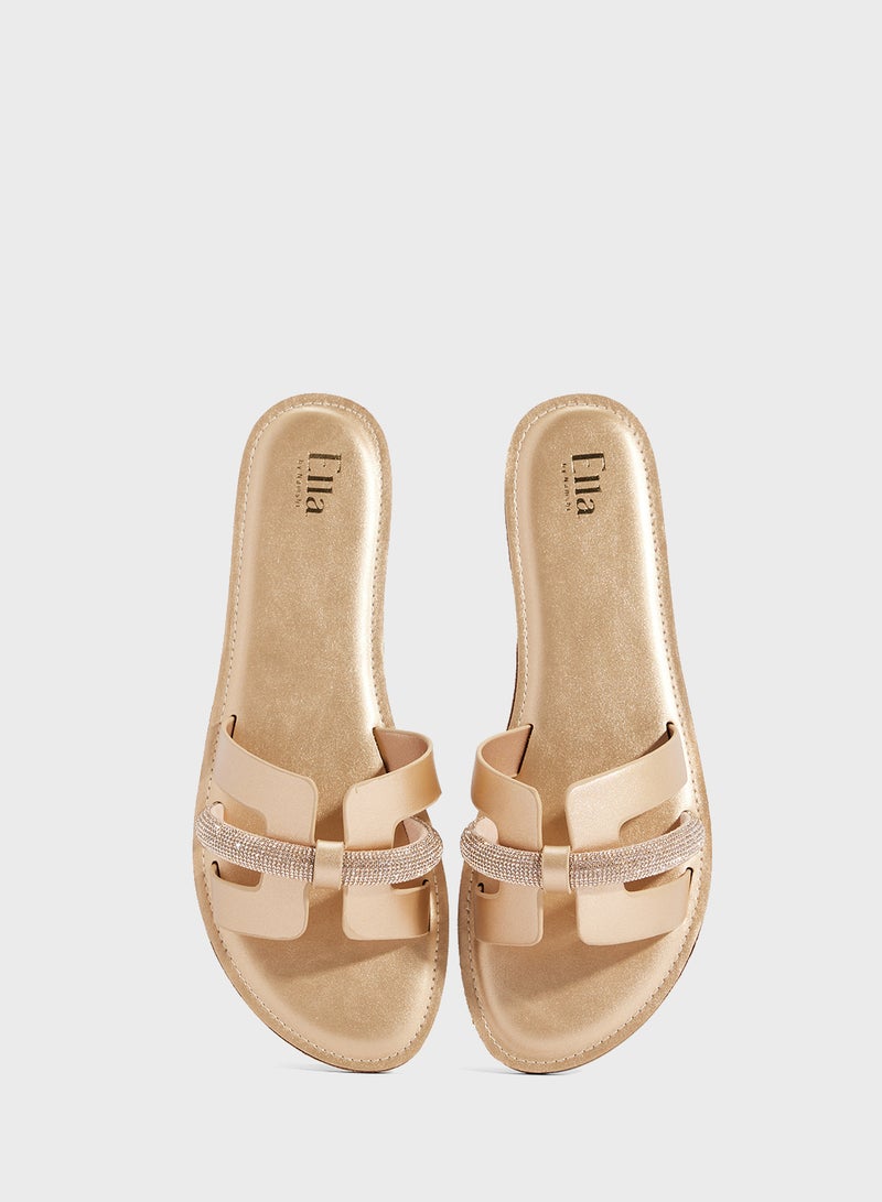 ELLA Ladies Flat Sandal - Image 4