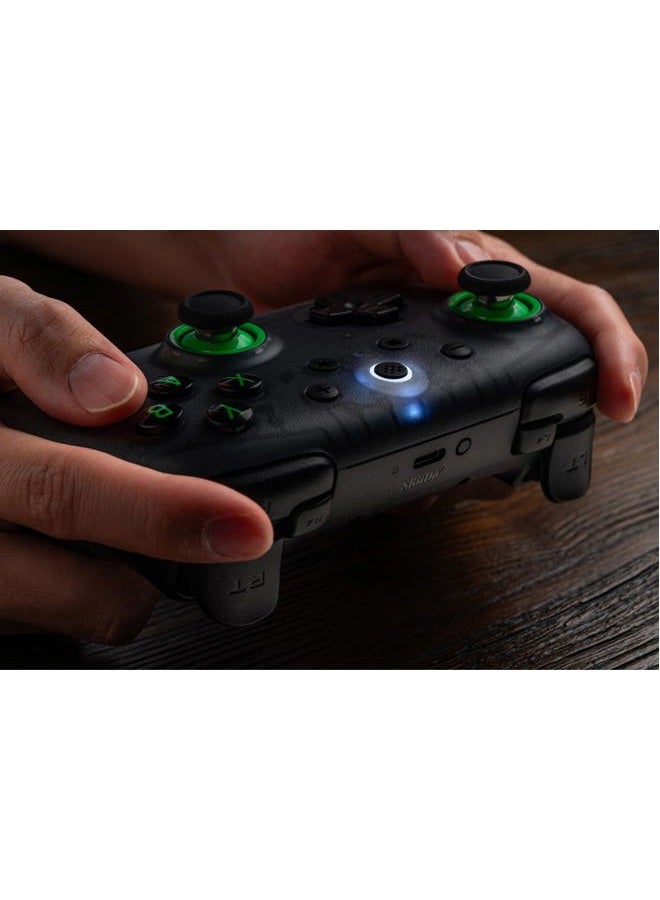 8Bitdo Ultimate 2C Wireless Controller for Windows PC and Android, with 1000 Hz Polling Rate, Hall Effect Joysticks and Triggers, and Remappable L4/R4 Bumpers (Transparent Black) - Image 5