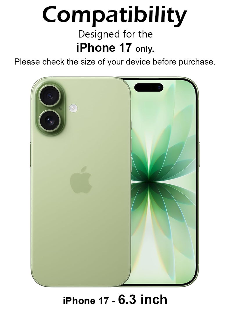 رفع القضية واقي شاشة للخصوصية لهاتف آيفون 17 بوصة (6.3 بوصة)، صلابة 9H، زجاج مقوى مضاد للتجسس [حماية كاملة للخصوصية]، سهل التركيب بدون فقاعات، تغطية كاملة ومقاومة للخدوش - Image 2
