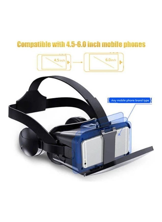 VRPARK Virtual Reality 3D Glasses with Controller Black/White  - Image 2