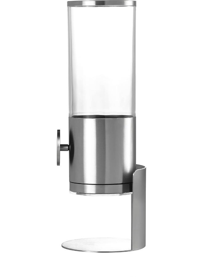 Adhoc AdHoc CS11 DEPOSITO Cereal Dispenser, Cereal Storage/Container, Stainless Steel/Acrylic, Removable Stand, (H)425mm x (D)150mm | Clear/Silver  - Image 4