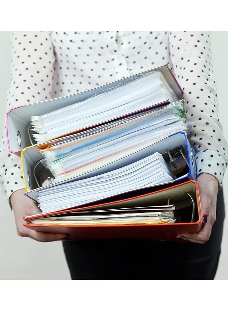 Deluxe Amt Paper File Divider Tabs With Thirty One Divisions Without Number Multicolour - Image 5