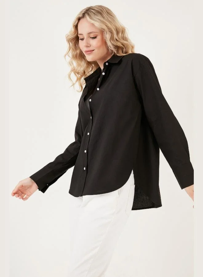 Lela Lela Oversize 100% Cotton Poplin Shirt Women's SHIRT CF21S163867