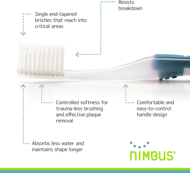Nimbus Extra Soft Toothbrushes - 10 Pack - Image 3