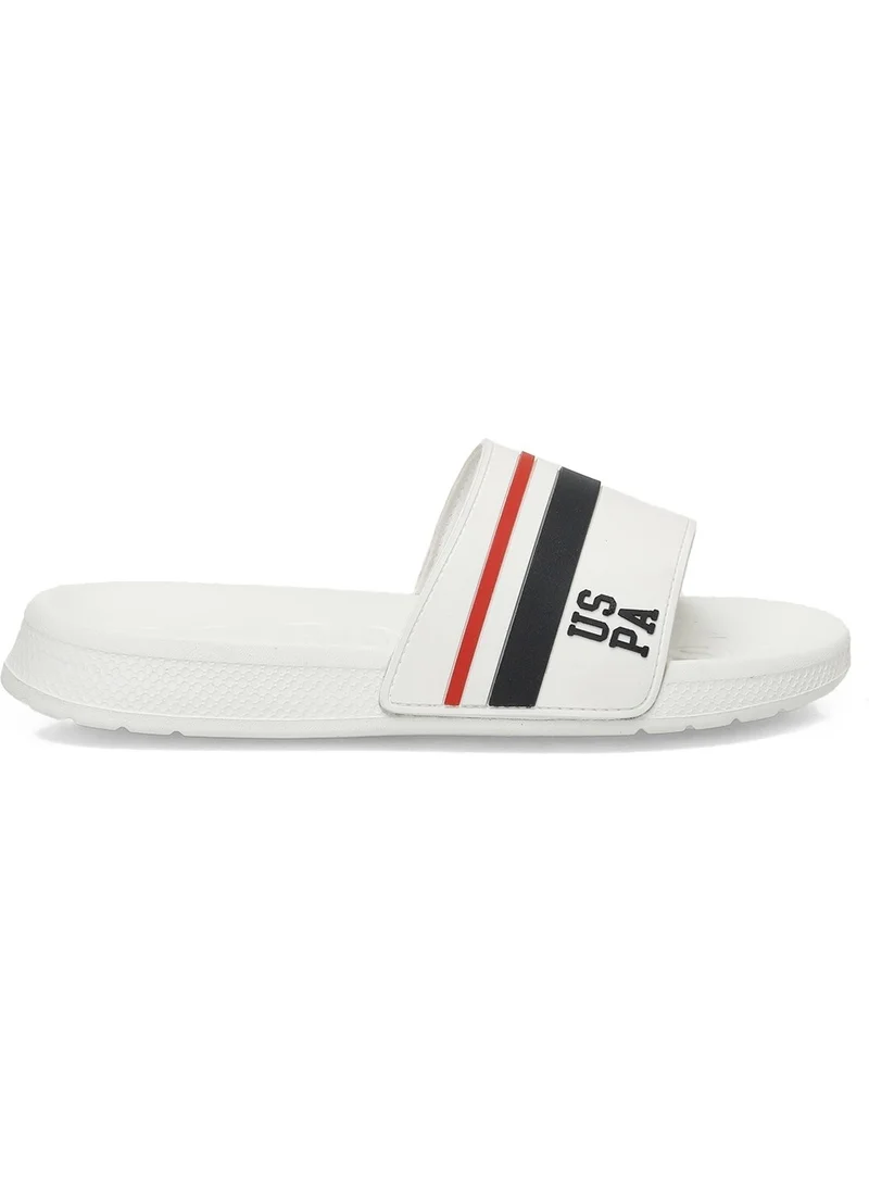 U.S. Polo Assn. Rona 5fx White Men's Slippers