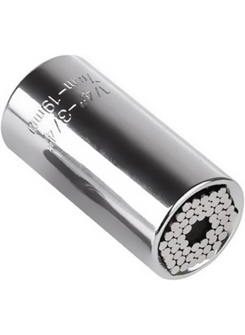 GGOOT Universal Hardware Torque Wrench Head Set Socket Sleeve In Wrench 7-19mm Spanner Key Magic Portable Multi Hand Tools Socket Set(1pc) - Image 1