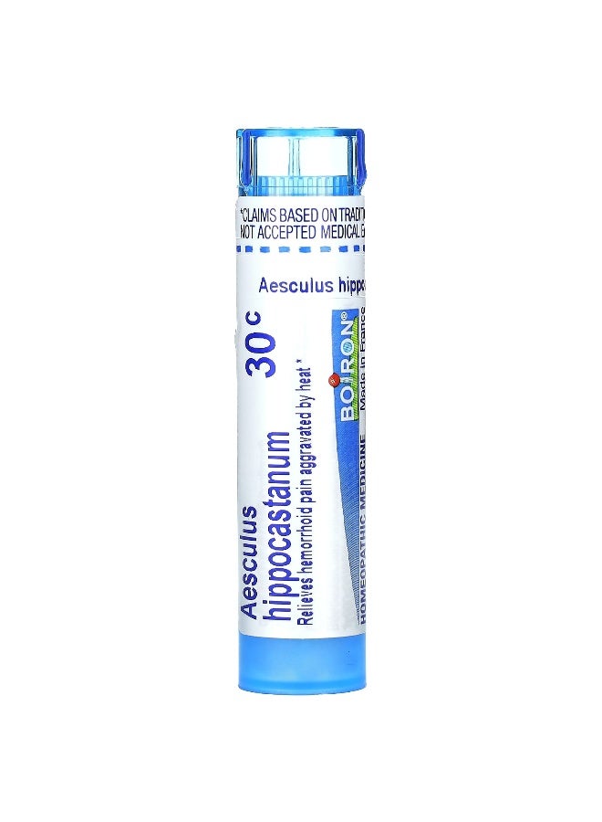 Boiron Boiron, Aesculus Hippocastanum, 30C, Hemorrhoid Relief, 80 Pellets  - Image 1