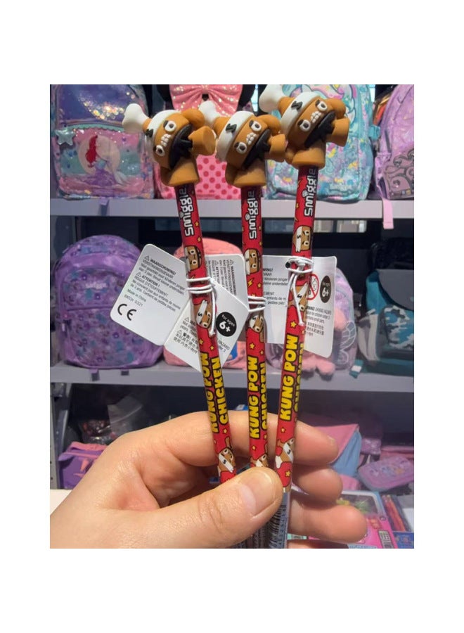 Australian Smiggle Pencils For Primary School Students, Kidsren's Cartoon-shaped Pencils, Drawing Pencil Leads, Hb Writing Pencils, Non-toxic