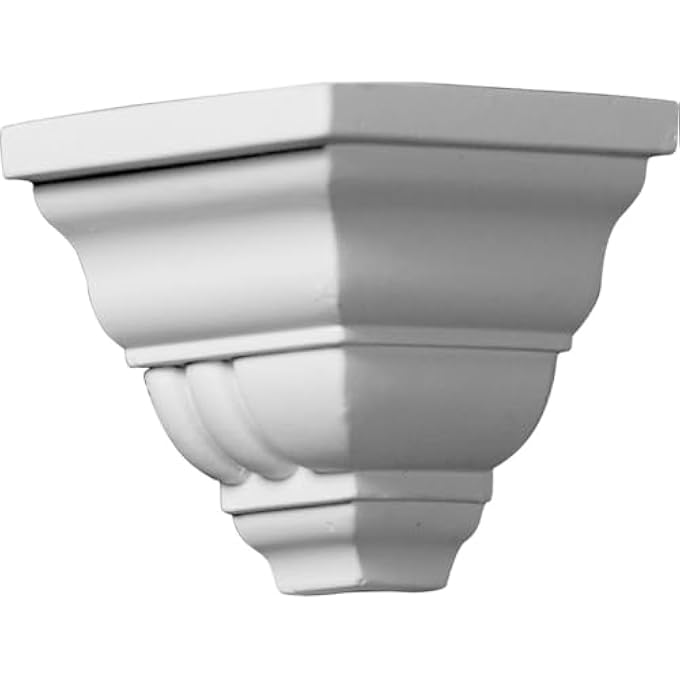 MOC02X03GO OUTSIDE CORNER MOULDING (MATCHES MOULDING MLD03X02X04GO), 2 3/4"P X 3 1/8"H, PRIMED - Image 1