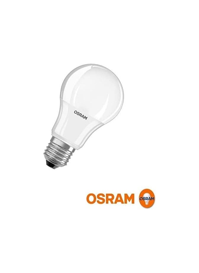 أوسرام مصباح LED E27 من Osram، كلاسيكي A75، أبيض دافئ، 10 وات، 2700 كلفن، قاعدة لولبية غير لامعة - عبوة من 10 قطع  - Image 2