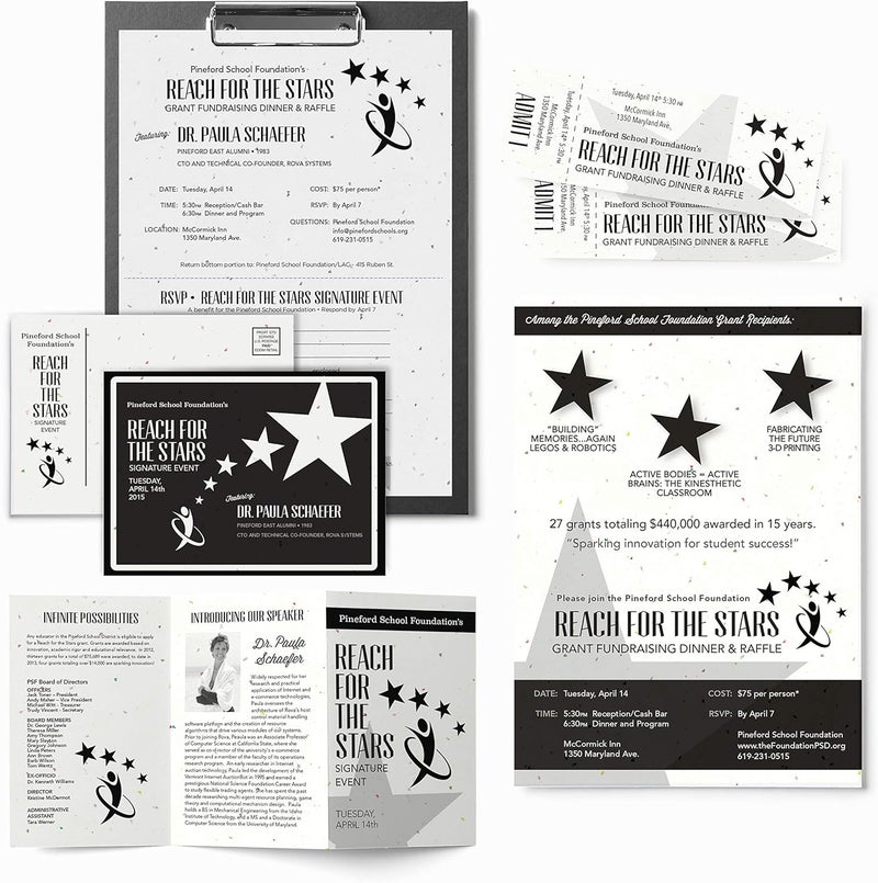 Astrobrights Mega Collection, Colored Cardstock, Bright Confetti White, 320 Sheets, 65 lb/176 gsm, 8.5" x 11" - MORE SHEETS! (91683) - Image 4