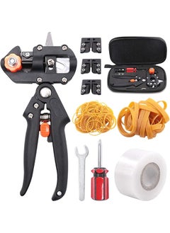 promass Professional Garden Fruit Tree Plant Pruning Shears Grafting Cutting Tool Kit with Grafting Tape Rubber Bands