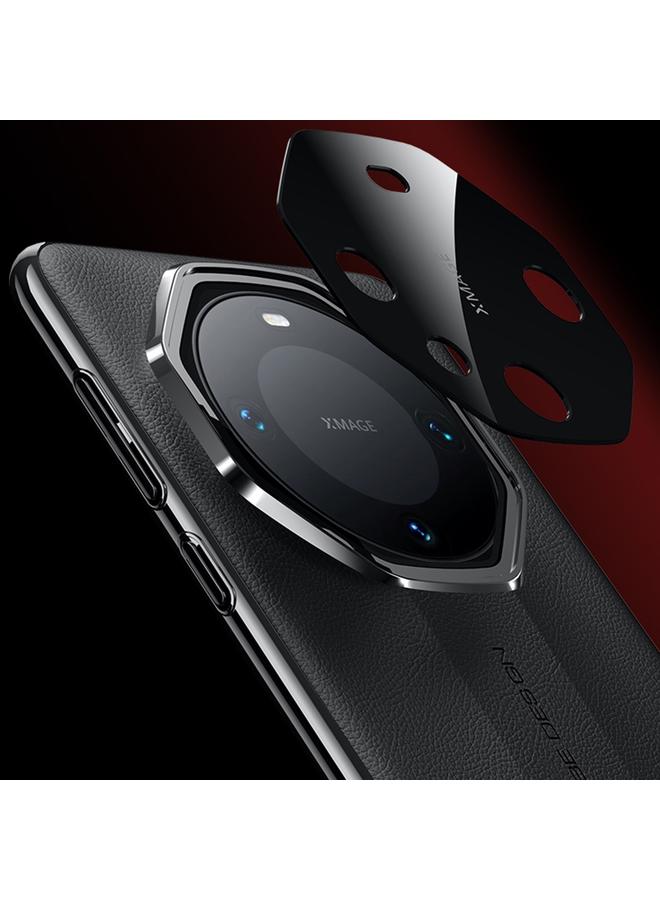 اس-توب جراب لهاتف Huawei Mate 60 RS بتصميم مطلي كهربائيًا من مادة PC + جراب هاتف من الجلد - Image 5