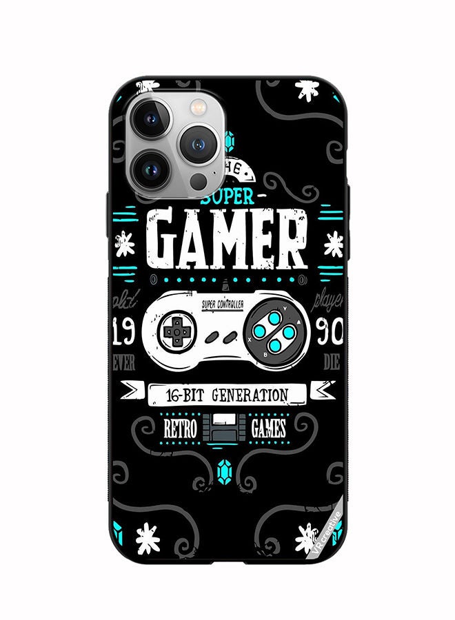 VR CREATIVE Protective Case Cover For Apple iPhone 12 Pro Max Super Gamer Design Multicolour - Image 1