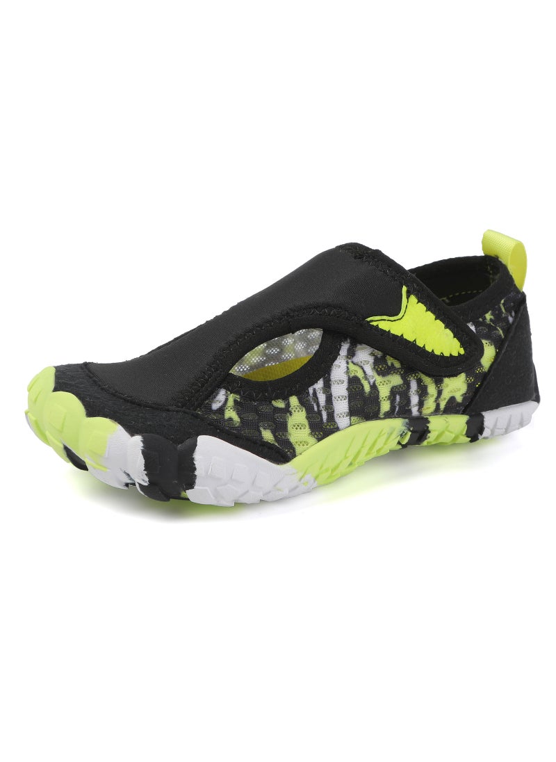 Kids Quick-Dry Water Shoes Anti-Cut Swim L686 Black 