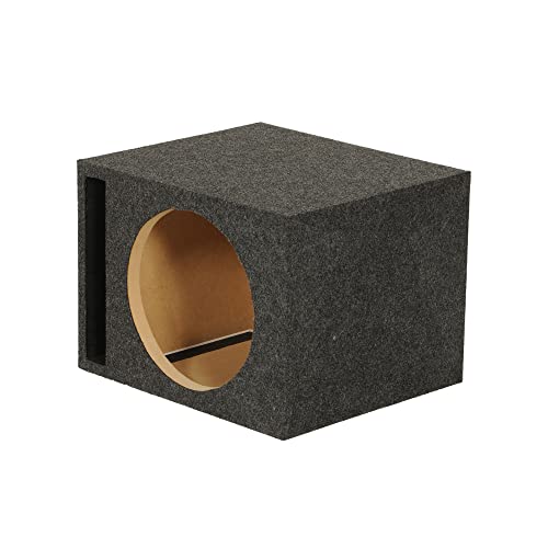 Q Power 10 Inch Subwoofer Box Vented Speaker Box for inCar Audio - Image 3
