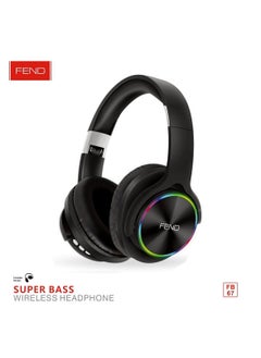 Fend FB67 Super Bass Bluetooth Wireless Headset for iPhone and Android Mobiles and Tablets and PC
