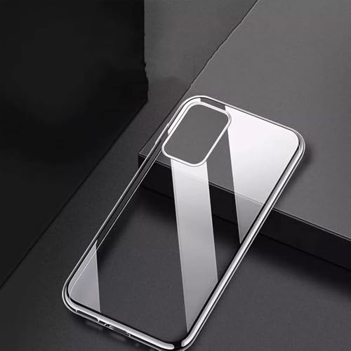 Casotec Crystal Clear Back Case for Vivo V21E 5G | Raised Bumps for Camera & Screen Protection | Clear Soft Silicone Back Case Cover for Vivo V21E 5G (TPU | Transparent) - Image 3