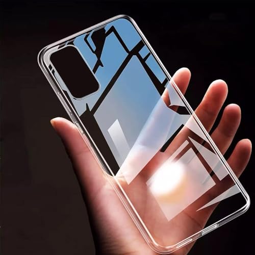 Casotec Crystal Clear Back Case for Vivo V21E 5G | Raised Bumps for Camera & Screen Protection | Clear Soft Silicone Back Case Cover for Vivo V21E 5G (TPU | Transparent) - Image 5