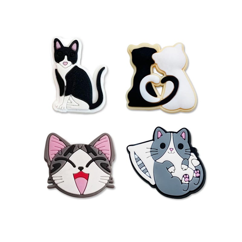 BOWNDY Cats Charms for Clog Shoe Decoration,Cute Animal Charm for Boys Kids Teens Man Gifts - Image 4