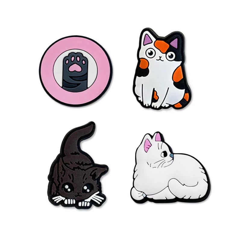 BOWNDY Cats Charms for Clog Shoe Decoration,Cute Animal Charm for Boys Kids Teens Man Gifts - Image 3