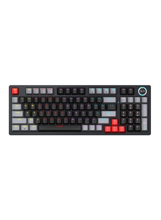 T50 Wired Gaming Keyboard, 97 Keys Blue Switch Mechanical Keyboard with Rgb Backlit and Multimedia Knob Black Red - pzsku/ZE4949C1A2DB9253D74D9Z/45/_/1697708740/62fadf18-72ea-46ad-84d5-3ac90083befa