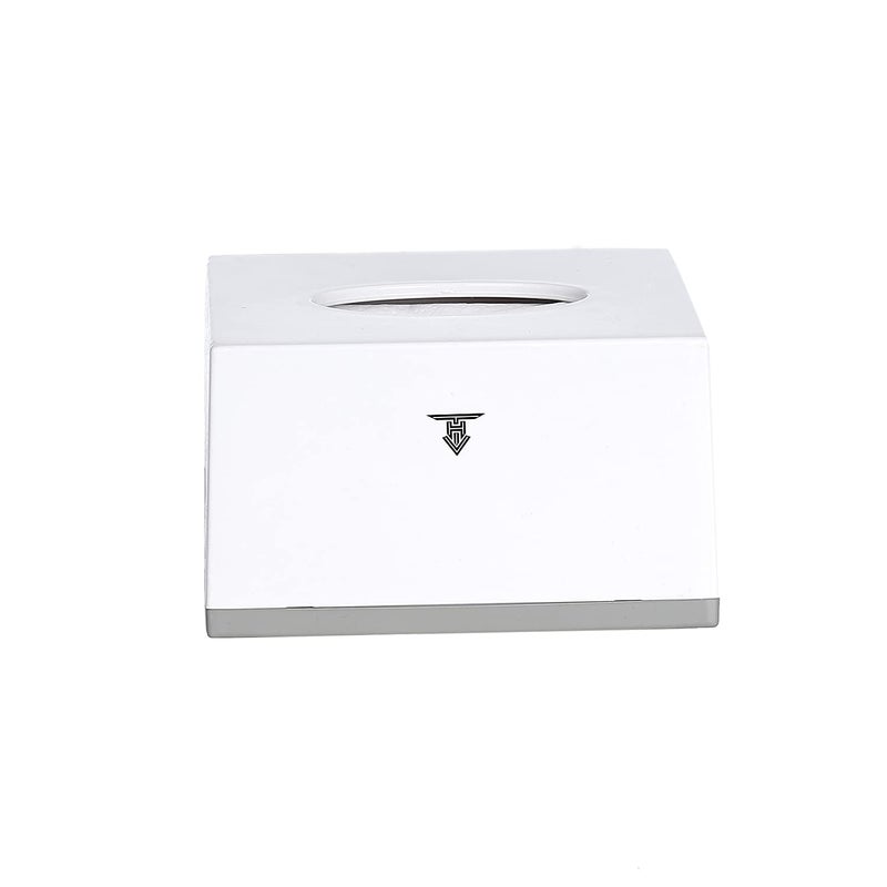 TARGET HYGIENE Pop Up Table Top Tissue Paper Holder Dispenser with Lock | Free 2 Packet Pop Up Tissue Refill 2 Ply 4x8 cm Tissue Size White - Image 3
