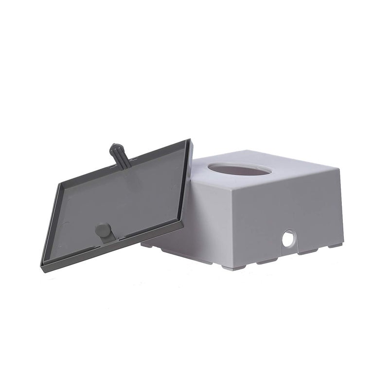 TARGET HYGIENE Pop Up Table Top Tissue Paper Holder Dispenser with Lock | Free 2 Packet Pop Up Tissue Refill 2 Ply 4x8 cm Tissue Size White - Image 4