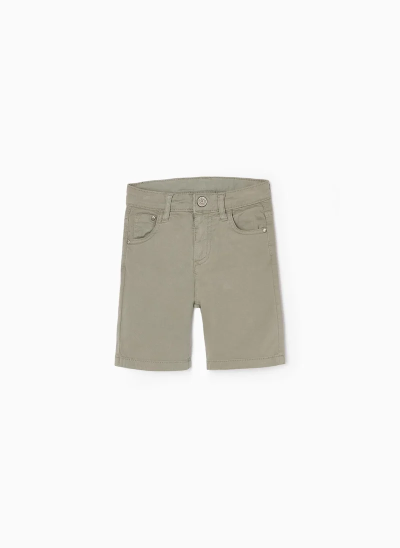 زيبي Zippy Midi Cotton Twill Shorts For Boys