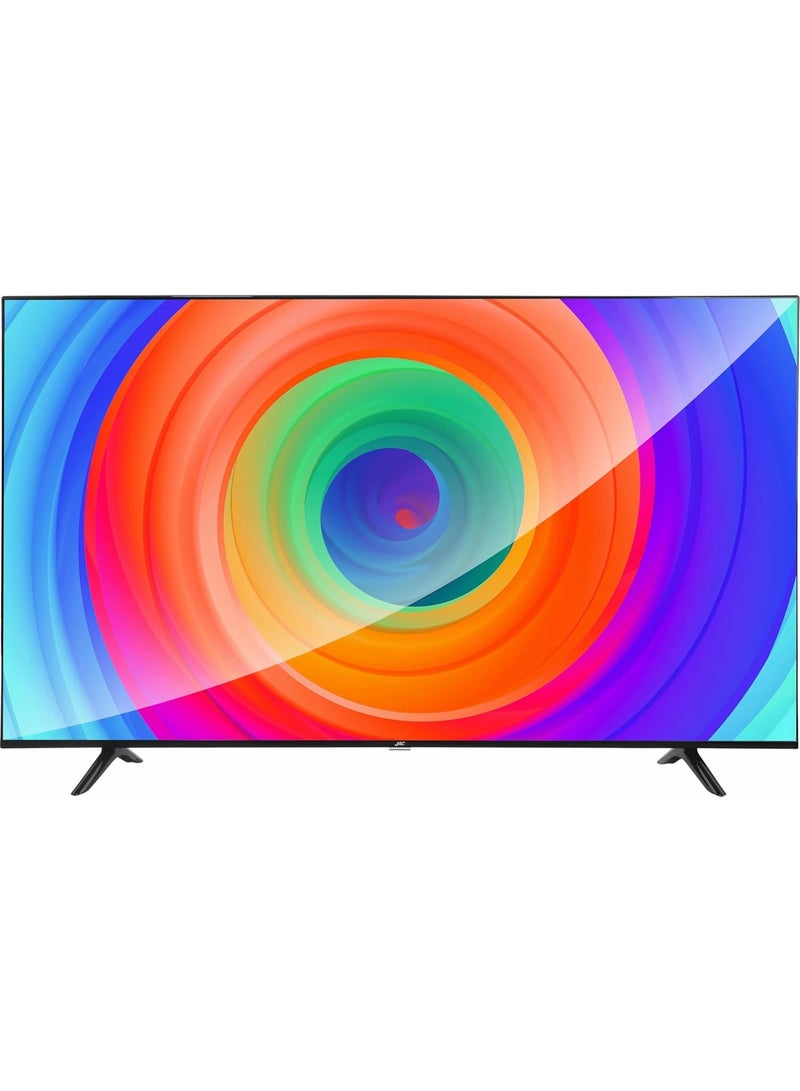 Jac 50 Inch Frameless 4K UHD Smart LED TV, Black - 50JC7132F - Image 1