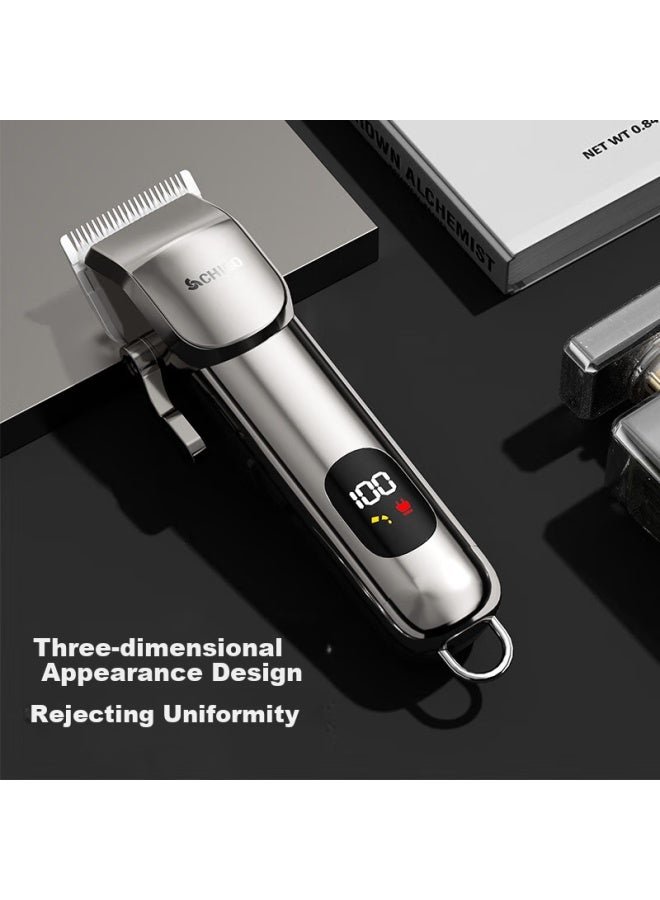 Chigo Professional Electric Hair Clipper Hair Pusher Electric Scissors Adult Children Baby Haircut Hair Clipper Haircut Knife Home Self Haircut Artifact Tool Full Set F2218 - Image 1