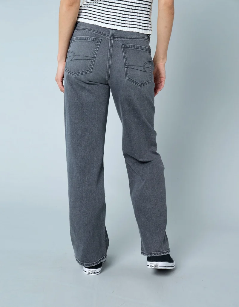 امريكان ايجل جينز ستوف بايب بخصر عالي قابل للتمدد