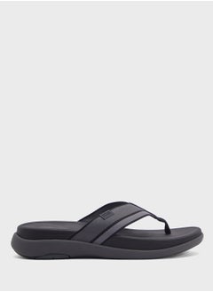 FitFlop F-Mode Tonal Edge Webbing Thong Flip Flops  - Image 1