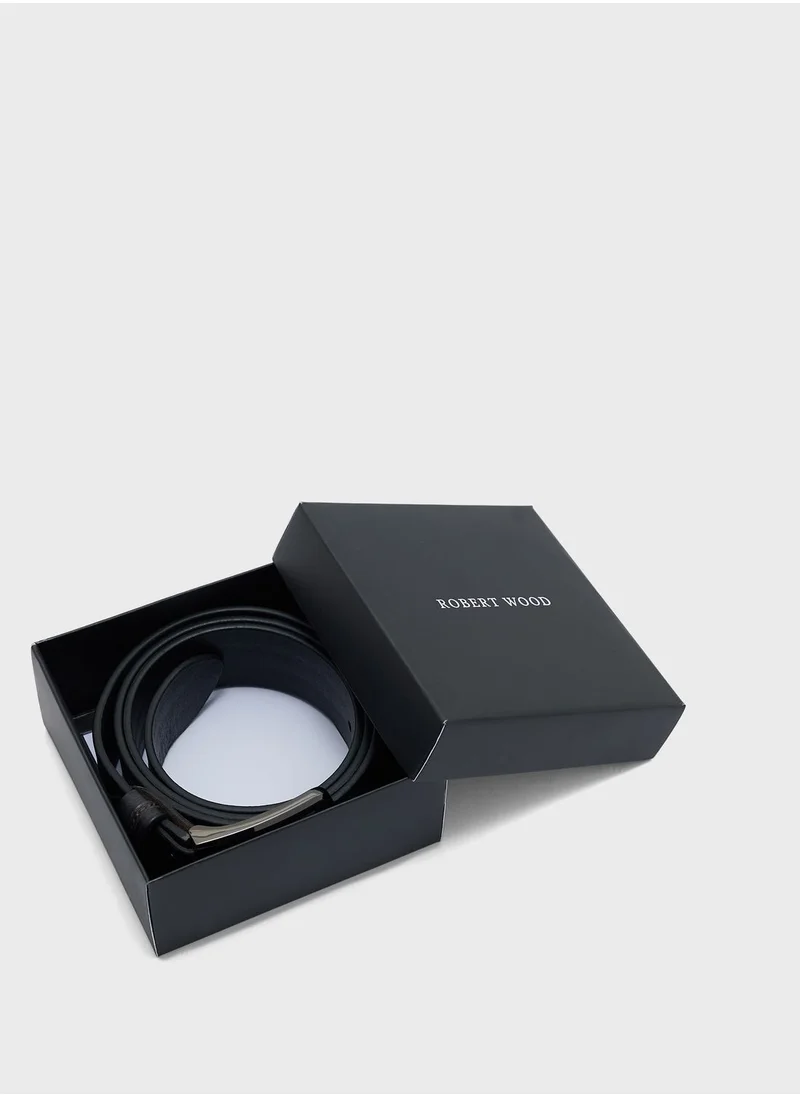 روبرت وود Genuine Leather 40Mm Casual Belt
