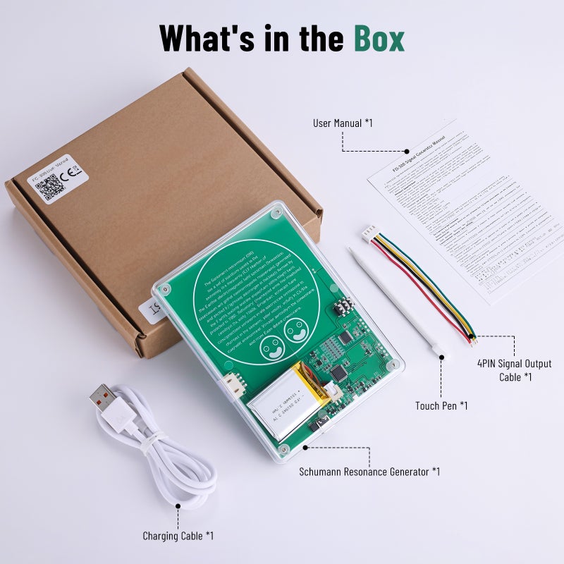 FG-300 Multi-functional, High-precision, Portable Signal Generator 0.001Hz - 200KHz Signal Generator 7.83Hz Schumann Wave - Image 4