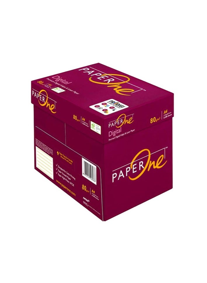 PaperOne - Paperone Digital Premium Copy Paper 80 GSM A4 Size 5 Reams - Image 1